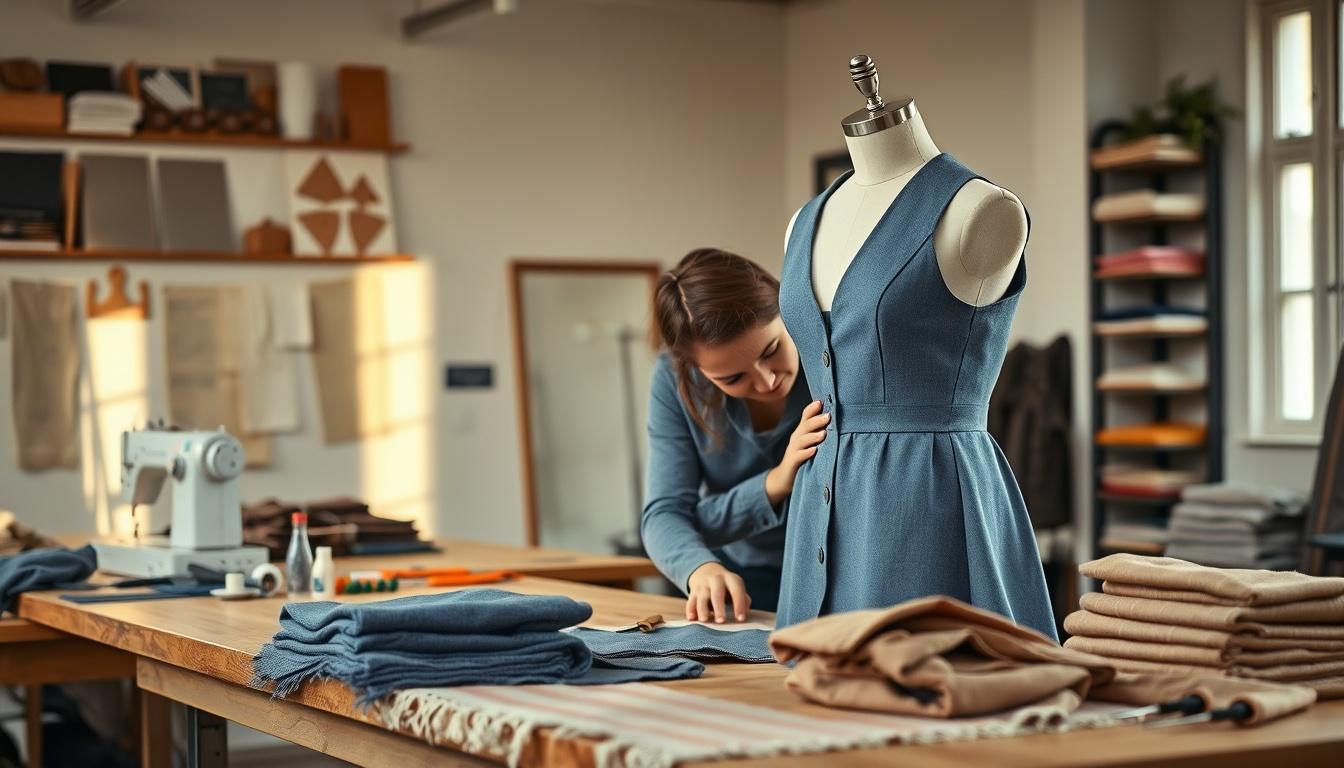 Upcycle garments with care